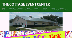 Desktop Screenshot of cottageeventcenter.com