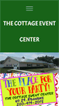 Mobile Screenshot of cottageeventcenter.com